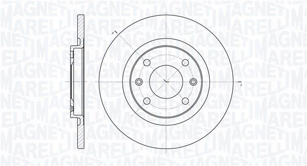 MAGNETI MARELLI Jarrulevy 361302040149